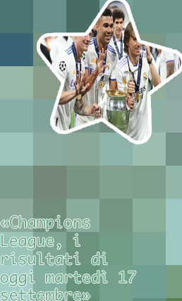Champions league in chiaro oggi