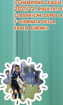Gironi champions risultati
