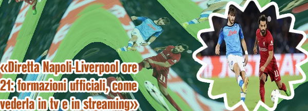 Liverpool napoli live tv