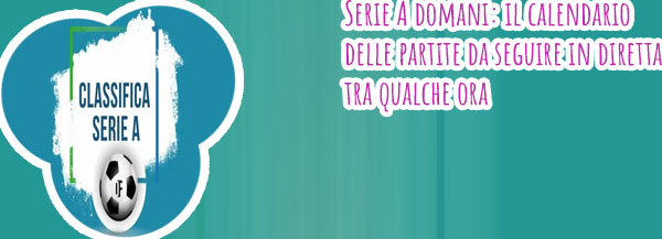 Serie a di calcio classifica